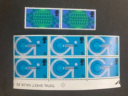 Grossbritannien UK 1969 Lot Post Einheiten Rand postfrisch