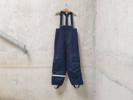 Pantalon outdoor H&M, bleu marine, garçon/fille, 128