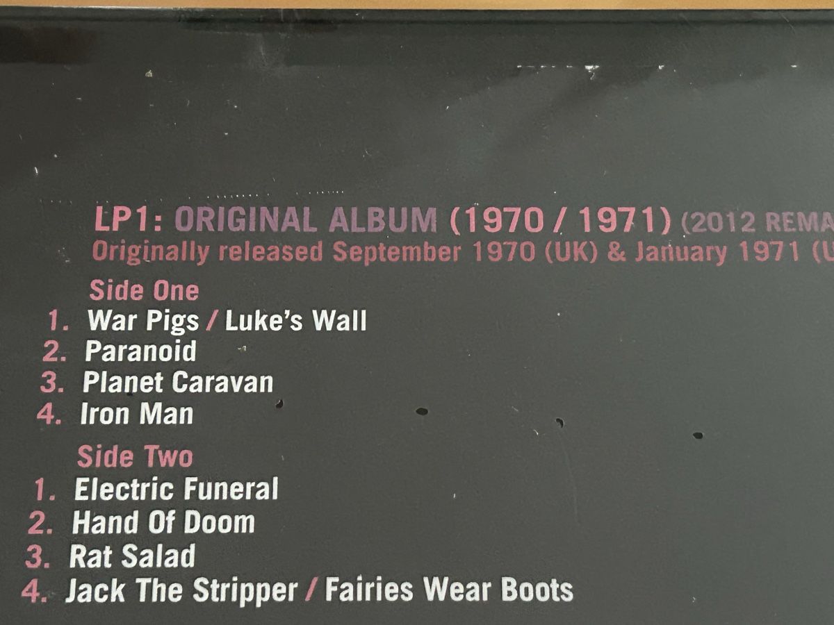 Dischi in vinile: Black Sabbath Box. Neu noch ungeöffnet – Nuovo e nell'imballaggio originale da Faulensee venduto da Mizuno06 4