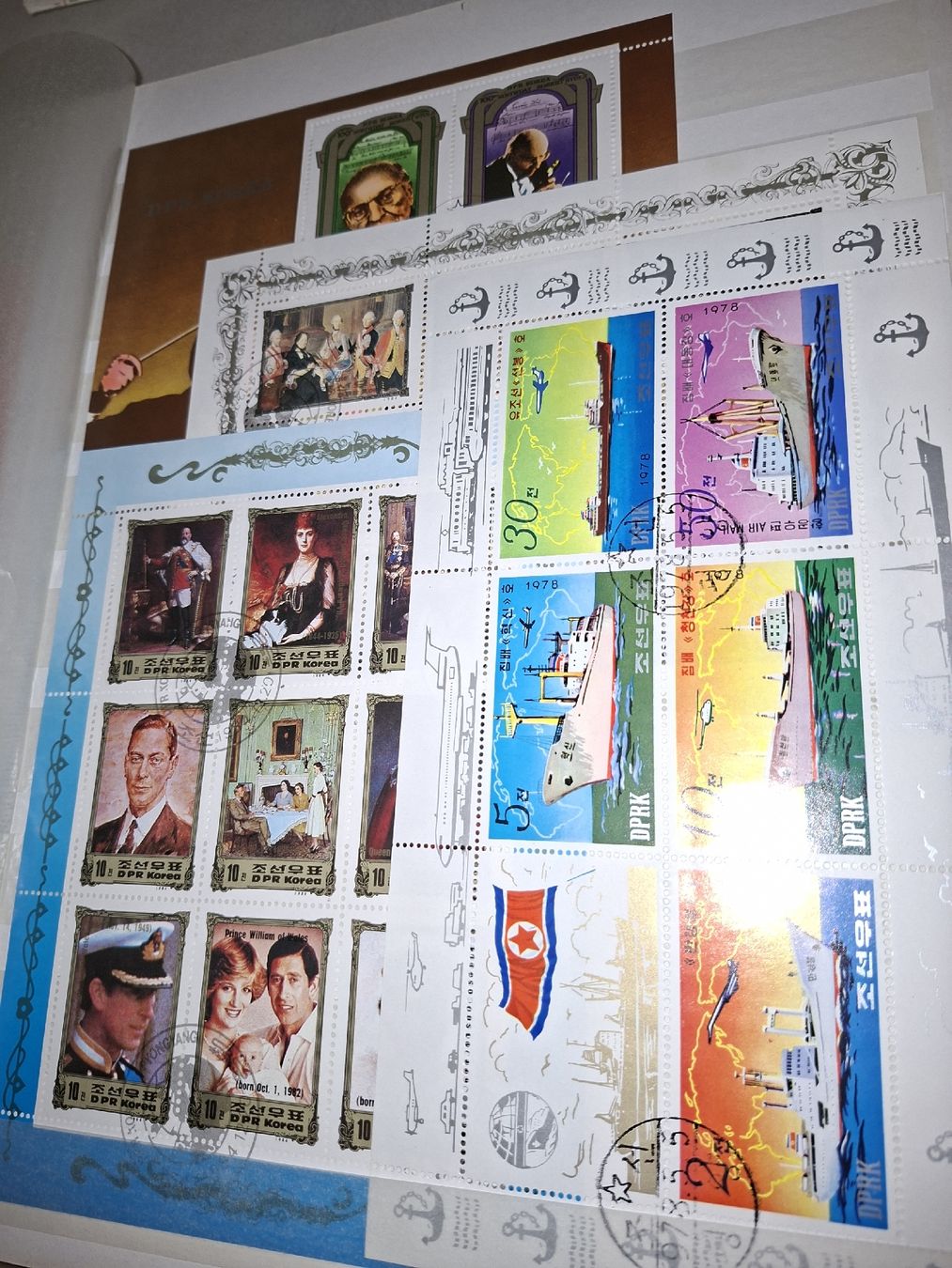 Alle Briefmarken: 31 Sonderblocks Korea – Gebraucht aus Balgach von SIMEON27 3