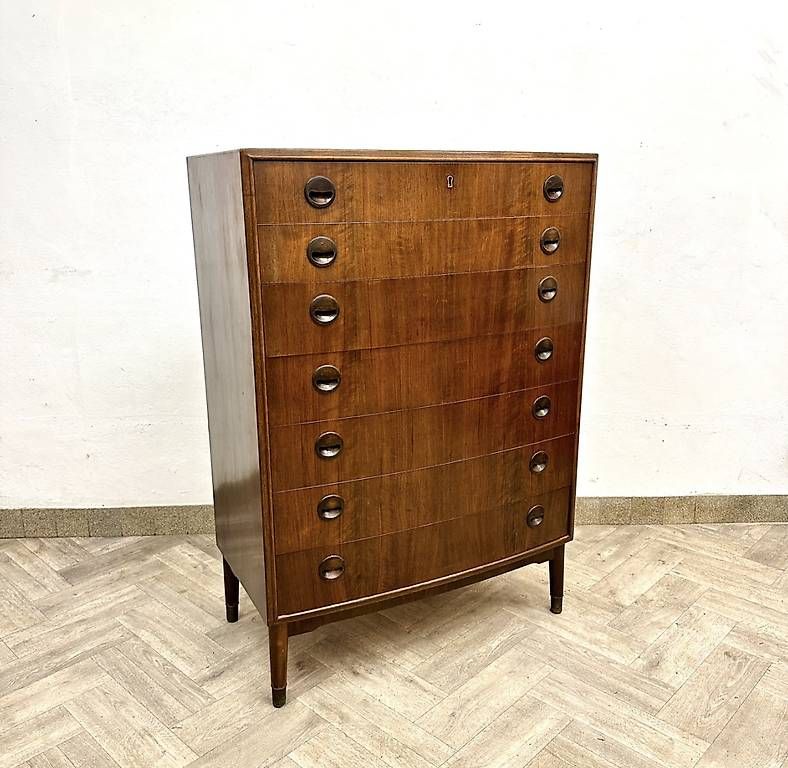 Cassettiere: Mid Century swedish Highboard / Kommode – Usato da basel venduto da vintory.ch 3