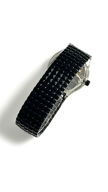 Coole Swatch Music Call Uhr, Kultuhr mit schwarzem Armband! 7