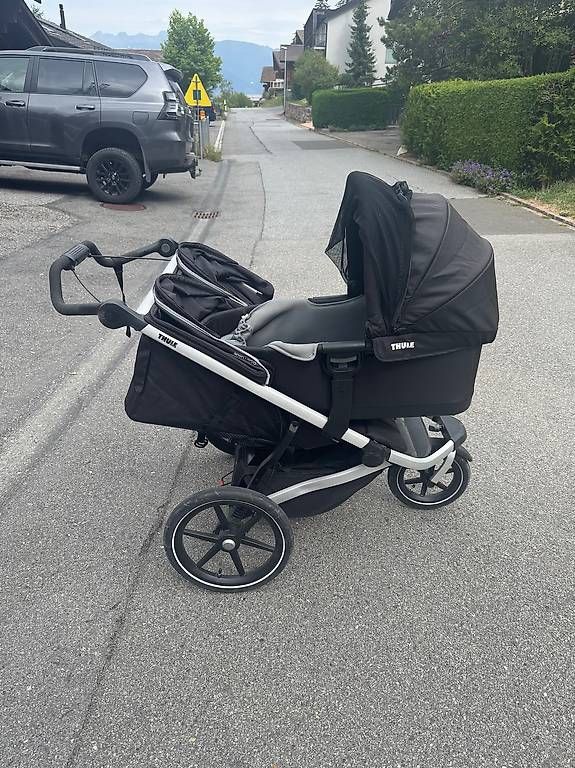 Thule Kinderwagen: Thule Zwilling- oder Geschwisterwagen – Gebraucht aus Triesenberg von Niklas93 1