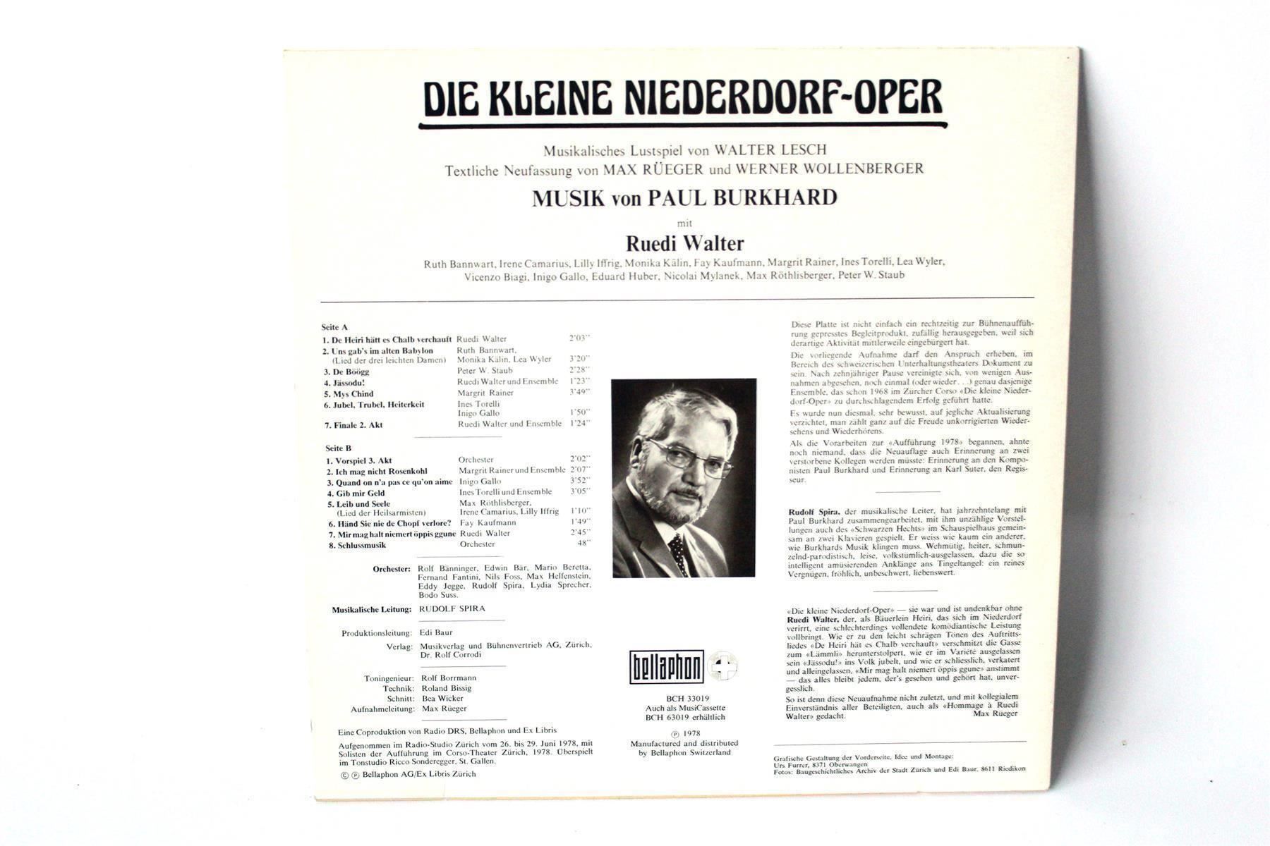 Autografi: Die kleine Niederdorf-Oper, SIGNIERT – Usato da Bern venduto da vinyl-heaven 1