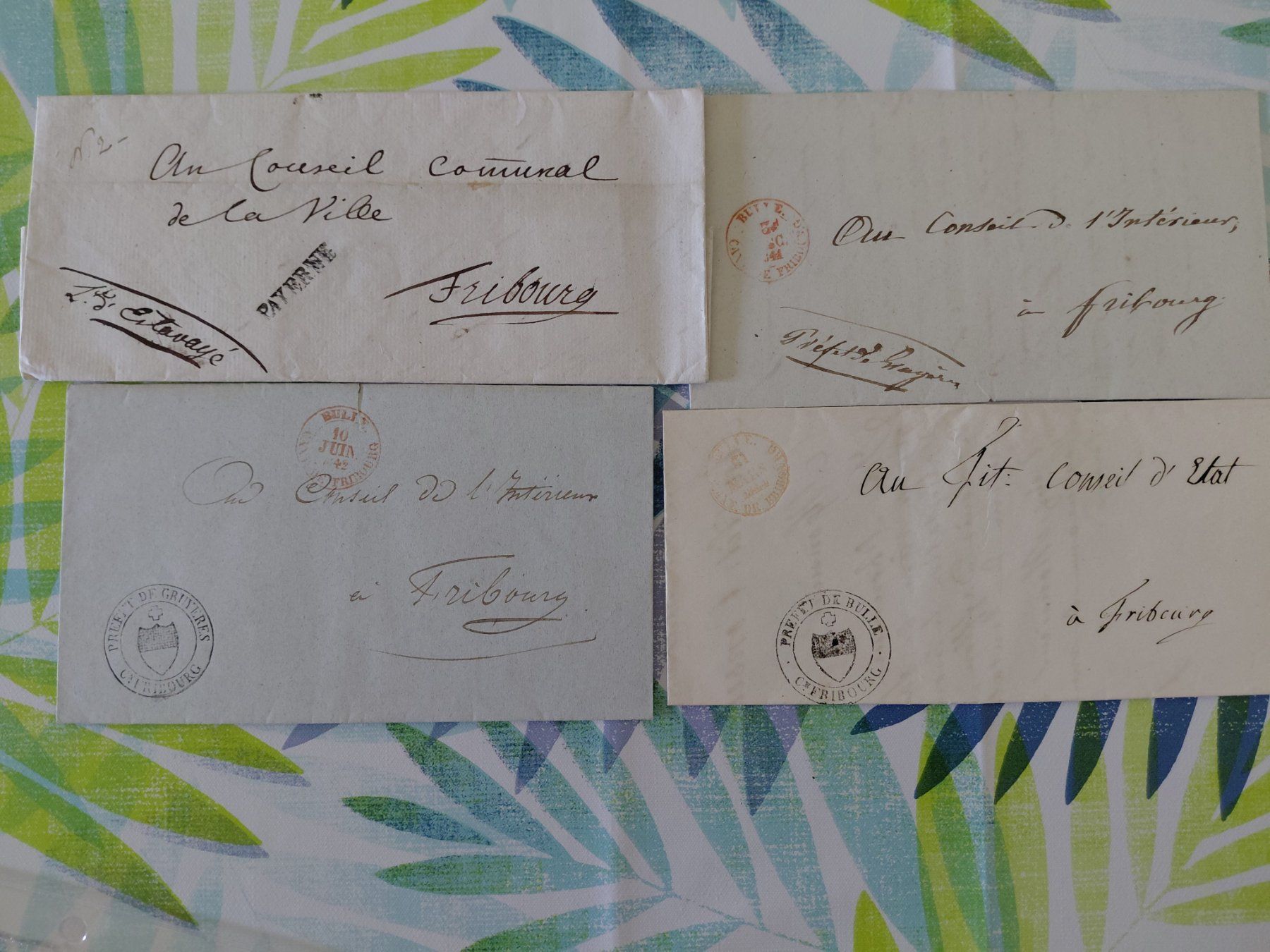 Alle Briefmarken: Set Vorphilatelim – Gebraucht aus Horw von Onurb008