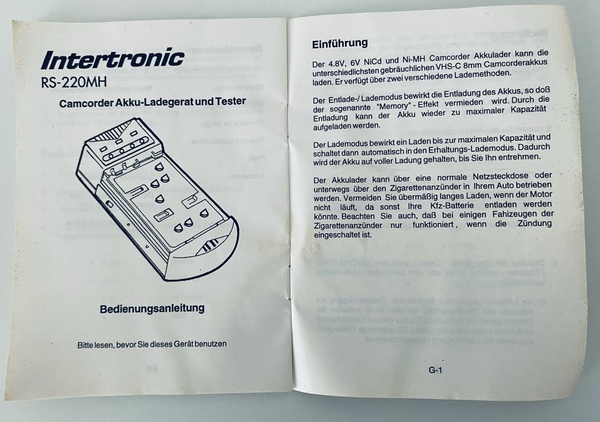 Caricatori & Batterie: Akku-Ladegerät/Tester – Usato da Bern venduto da Birdsville 5
