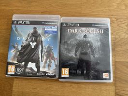 PS3 Spiele Destiny und Dark Souls II gebraucht