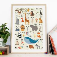 NEU: ABC Tierposter Alphabet, zum spielerischen Schulbeginn