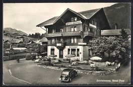 AK Zweisimmen, Hotel Post