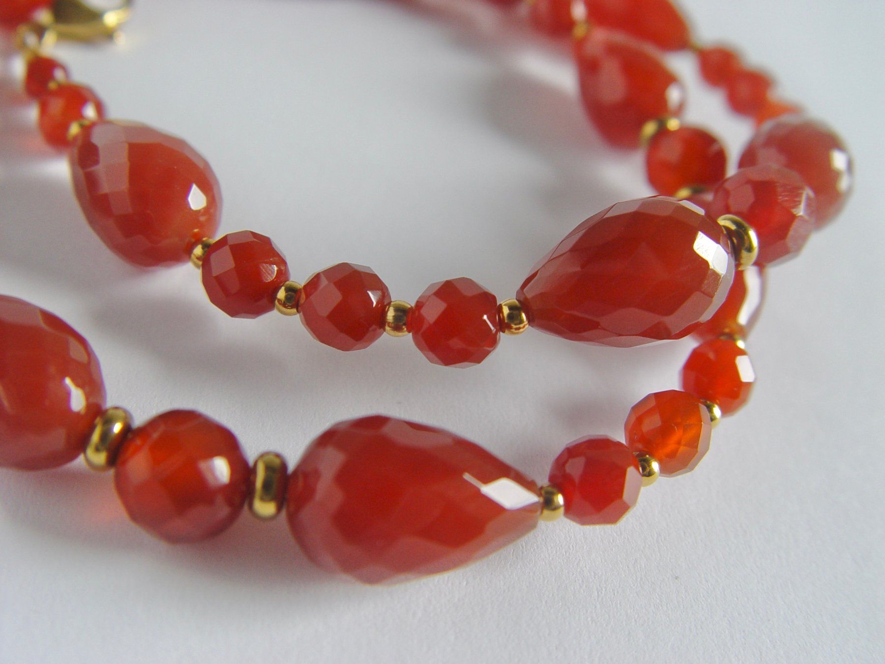 Catenine: Collier Karneol – Nuovo (secondo la descrizione) da Henggart venduto da gernli 2