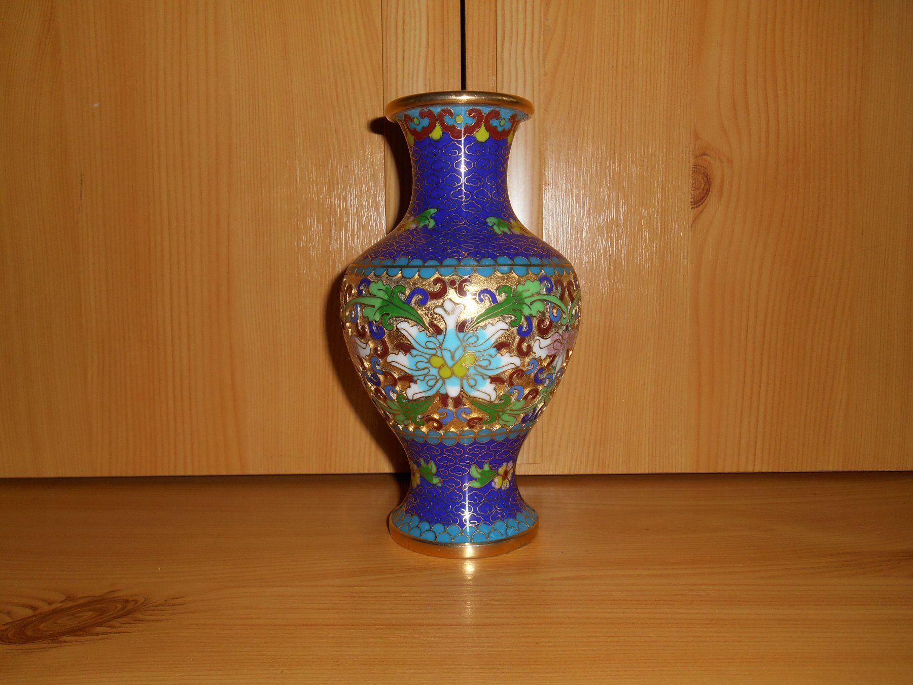 Vasi & Recipienti: Schöne Cloisonné Vase, Höhe16cm – Usato da Basel venduto da fafa68