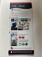 Aero Mexico 737 - 800 Safety Card