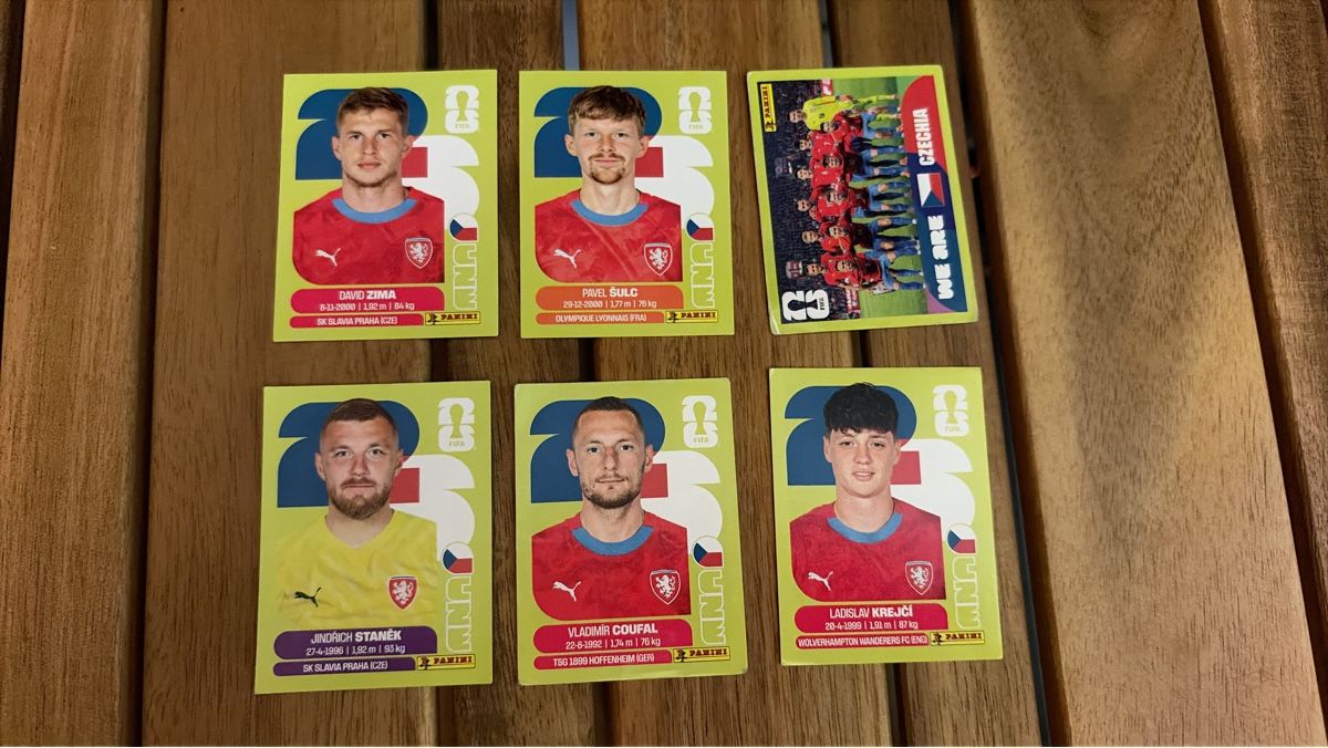 Panini Cartes à collectionner: Fussball Stickers Tschechien 6 Stk. – D'occasion à Luzern par Meteli