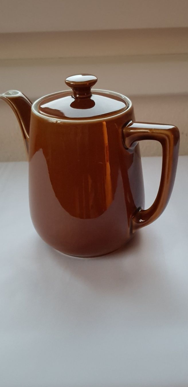 Teiere: Rössler Kaffeekanne goldbraun 0,8 lt. – Usato da Dällikon venduto da Toyfan 2