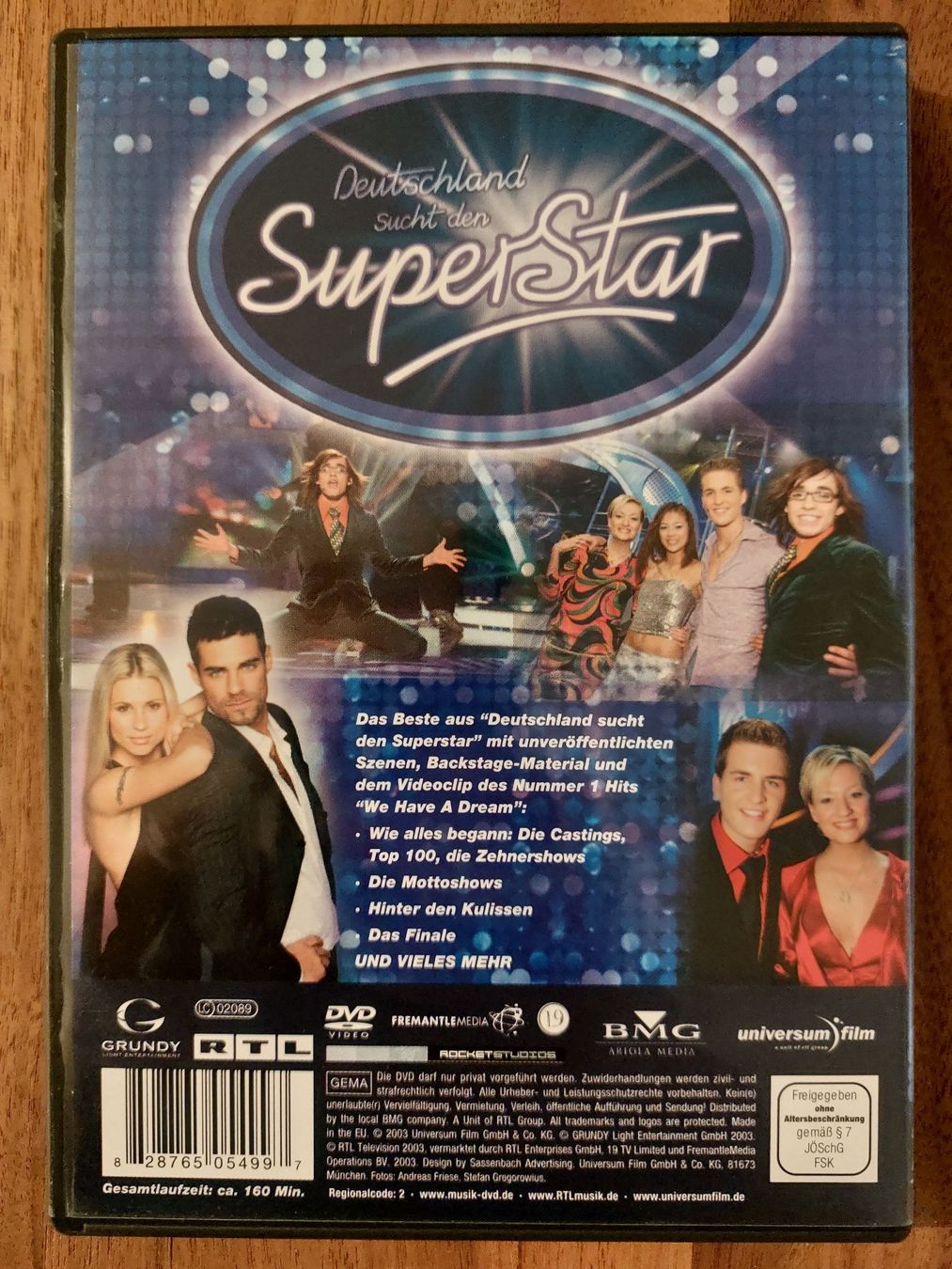 Tutti i DVDs: DVD - Deutschland sucht den Superstar – Usato da Rheinfelden venduto da FilmAuktion 1