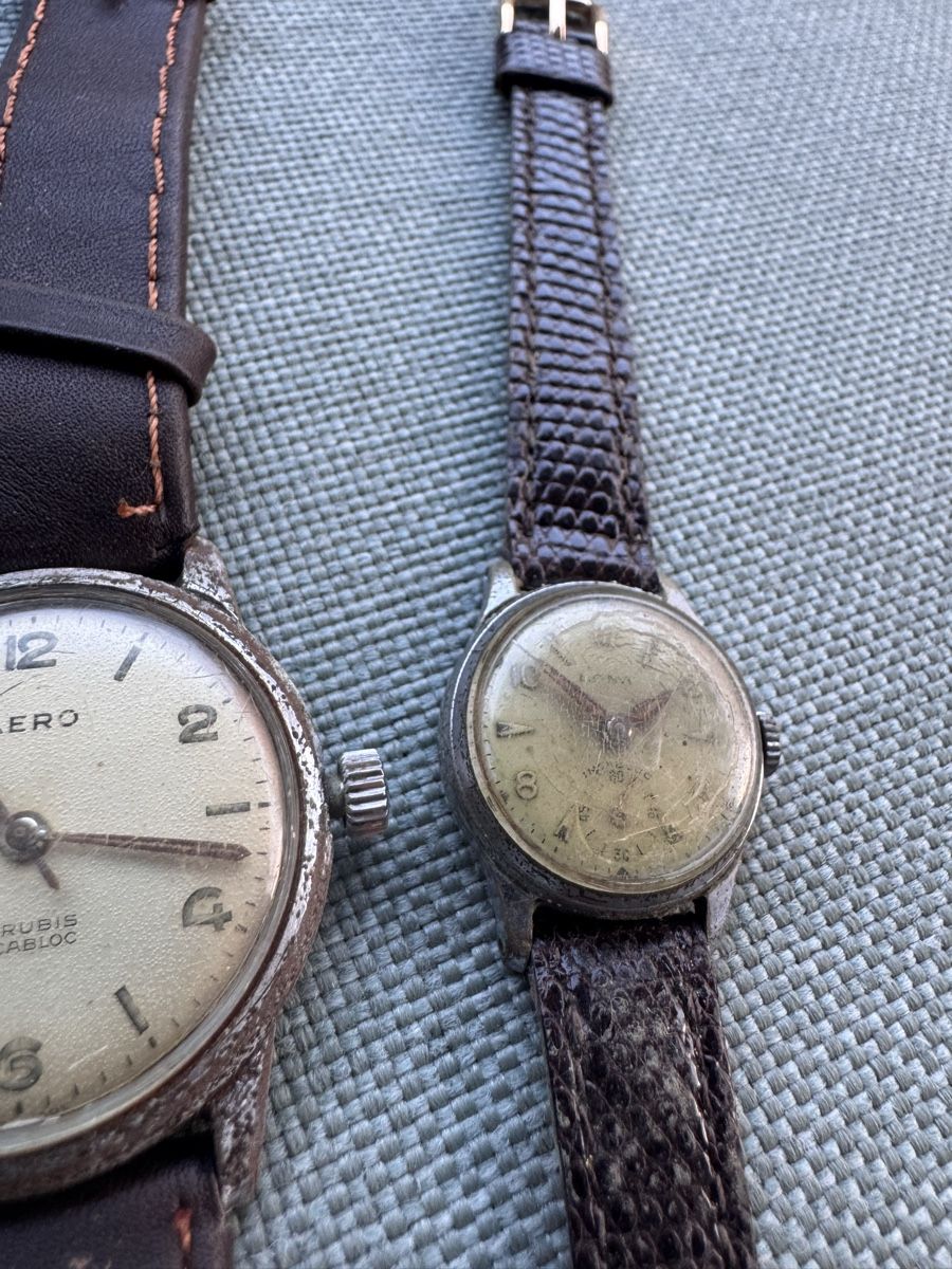 Orologi: Konvolut 3 alte Uhren  – Difettoso da Sursee venduto da Dersempacher 2