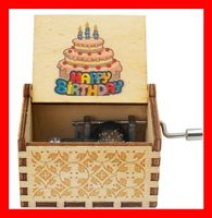Mini Drehorgel Happy Birthday Geburtstag Musik Box Geschenk