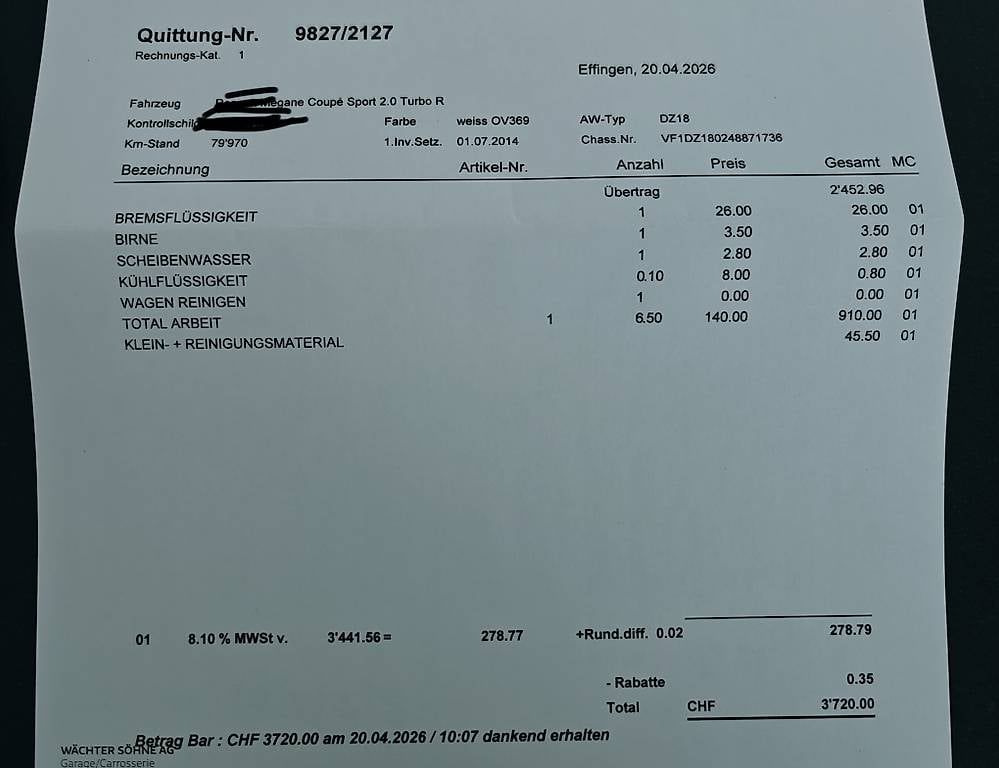 Automobili: Renault Megan RS – Usato da Herznach venduto da mik_mmt8 4