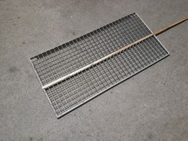 Gitterroste, Stahl feuerverzinkt, MW 30x30 mm (Set à 3 Stk.)