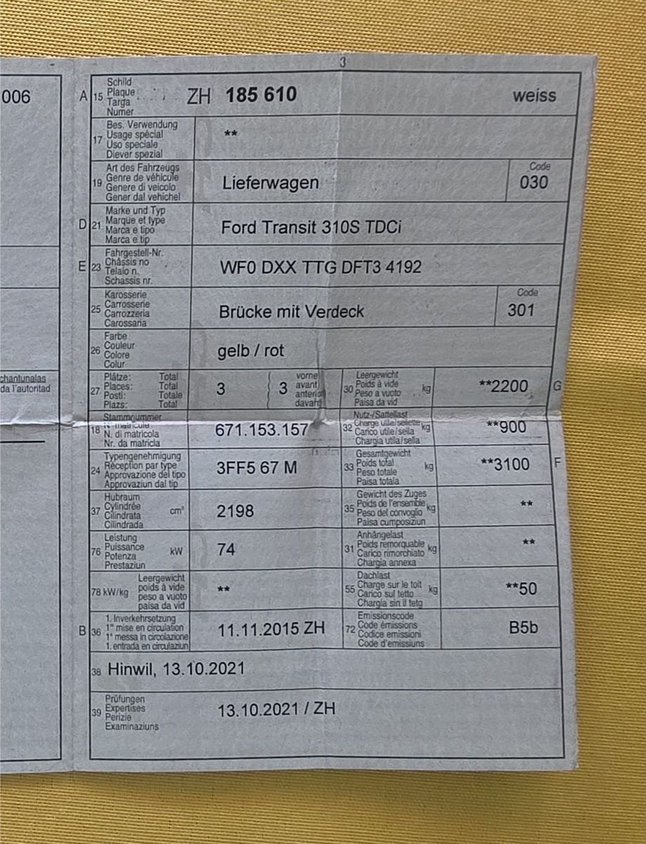 Ford Veicoli commerciali: Ford Transit 310 S TDCI – Usato da Tann venduto da Corolla70-74 4