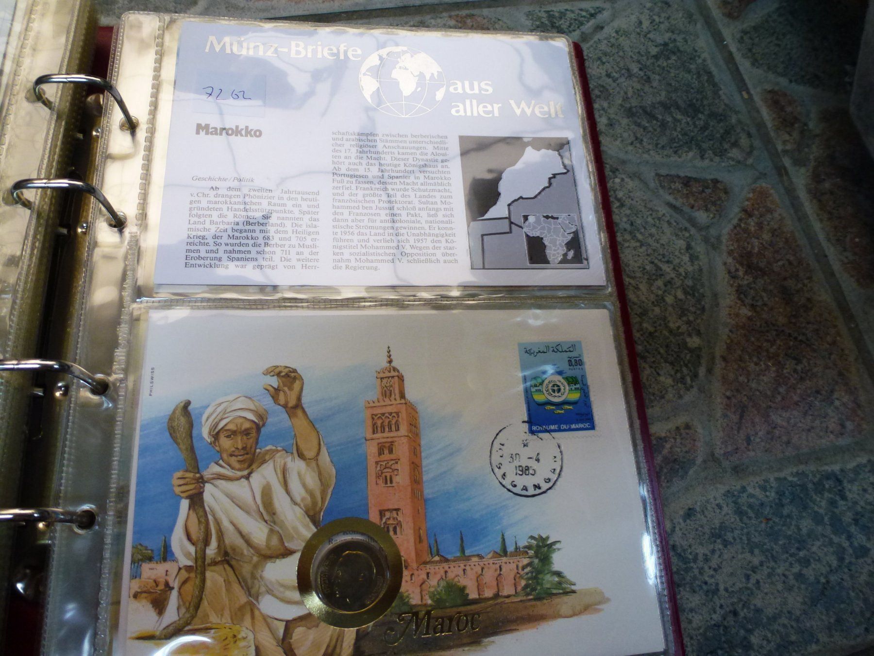 Tutti le monete: Münzbrief Marokko – Usato da Olten venduto da Disc-Verkauf