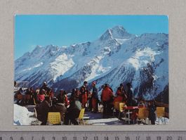Wiler, Lötschental, Lauchernalp, belebt, Restaurant Zudili