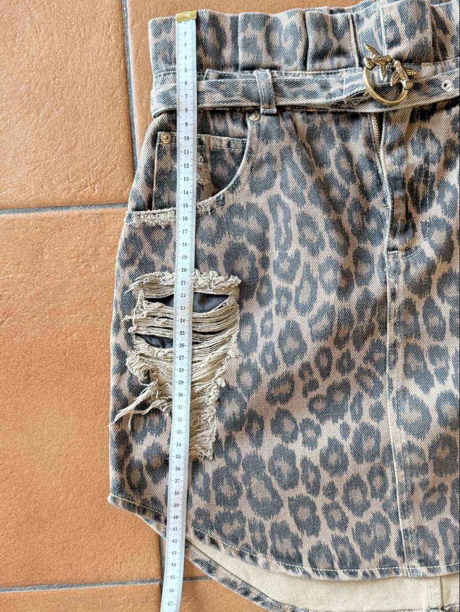 Pinko Gonne: Gonna Pinko Jeans Leopardata – Nuovo (secondo la descrizione) da Bellinzona venduto da bul_mvy5 6