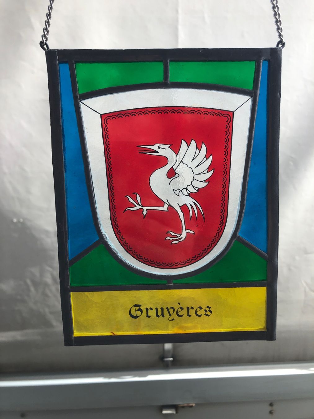 Sonstige Antiquitäten & Kunst: Vitrail Gruyères – Gebraucht aus Chénens von Touta1franc