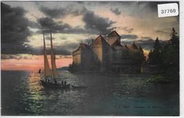 Chateau de Chillon - Am Abend