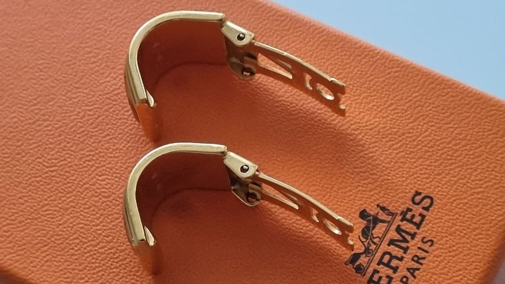 Hermès Orecchini pendenti & Orecchini a lobo: Boucles d'oreille clips Hermès vintage – Usato da Genève venduto da pao_8srw 2