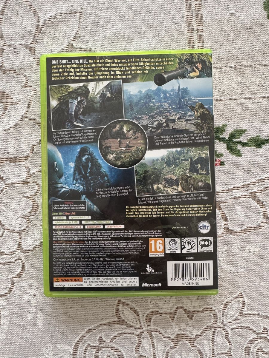 Giochi: Sniper Ghost Warrior (Xbox 360) - Gold Edition – Usato da Wil SG venduto da eid_m7ks 2