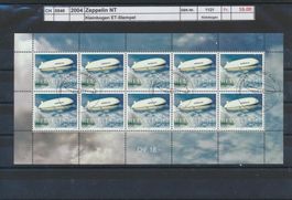 2004 "Zeppelin NT", Kleinbogen, ET - Stempel