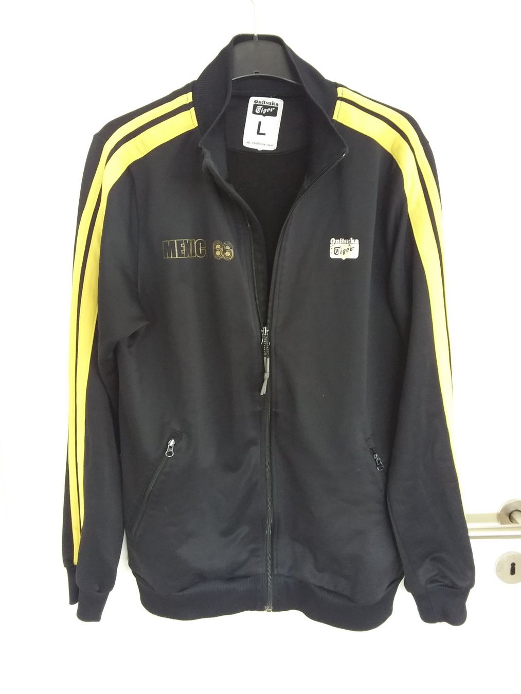 Onitsuka Giacche: ONITSUKA TIGER MEXICO 66, Trainerjacke, Gr L – Usato da Immensee venduto da Btrutmann