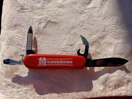 Wenger Feldschlösschen Sackmesser Vintage Sammler 4 Funktion