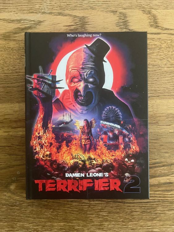 Terrifier 2 Uncut Mediabook 4k Uhd Blu Ray Kaufen Auf Ricardo