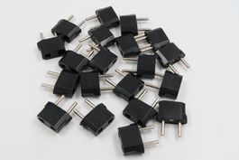 20x Stromadapter USA & Universal -> CH-Stecker 2-polig(7879)