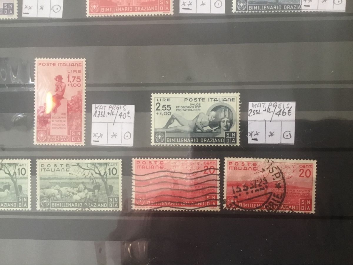 Tutti i francobolli: Lotto 19 Regno Italia – Usato da cassina d'agno venduto da Scorti1961 8