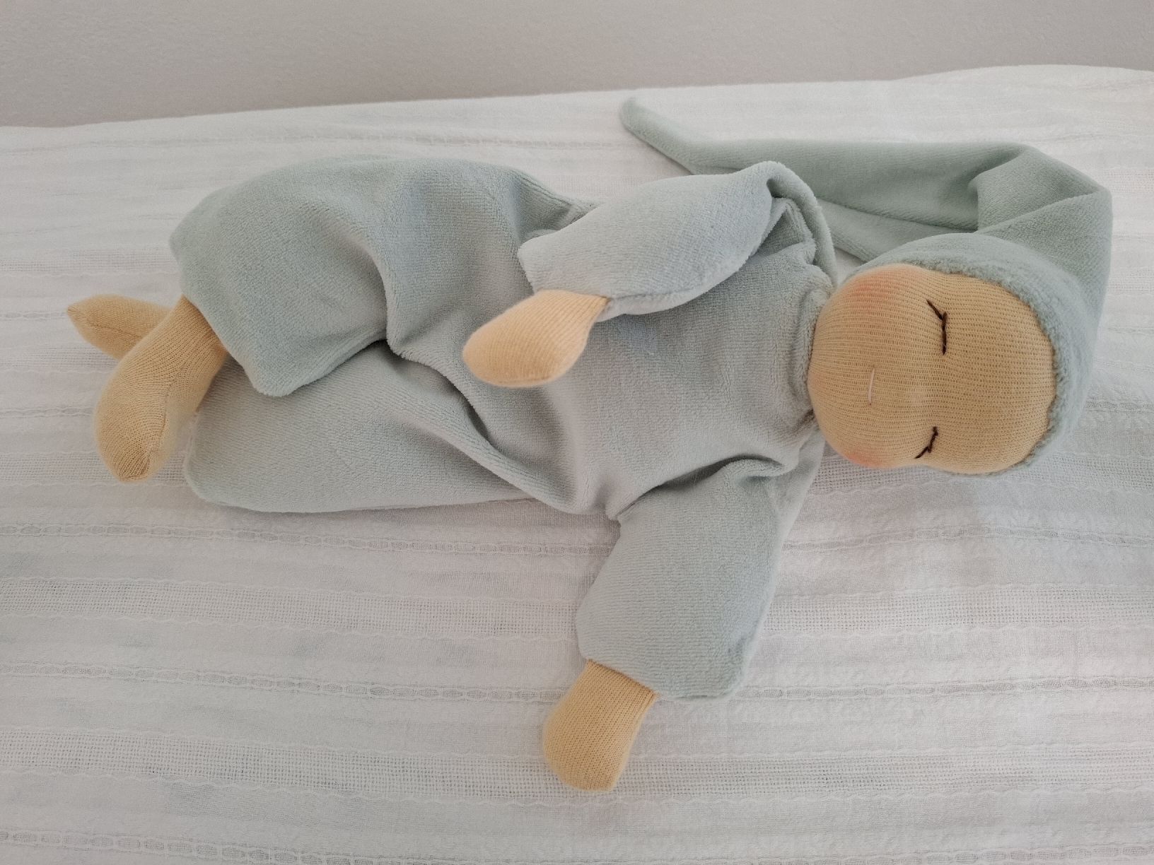 Bambole: Stoffpuppe Lampi nach Waldorf Art – Nuovo (secondo la descrizione) da Port venduto da elarte 2