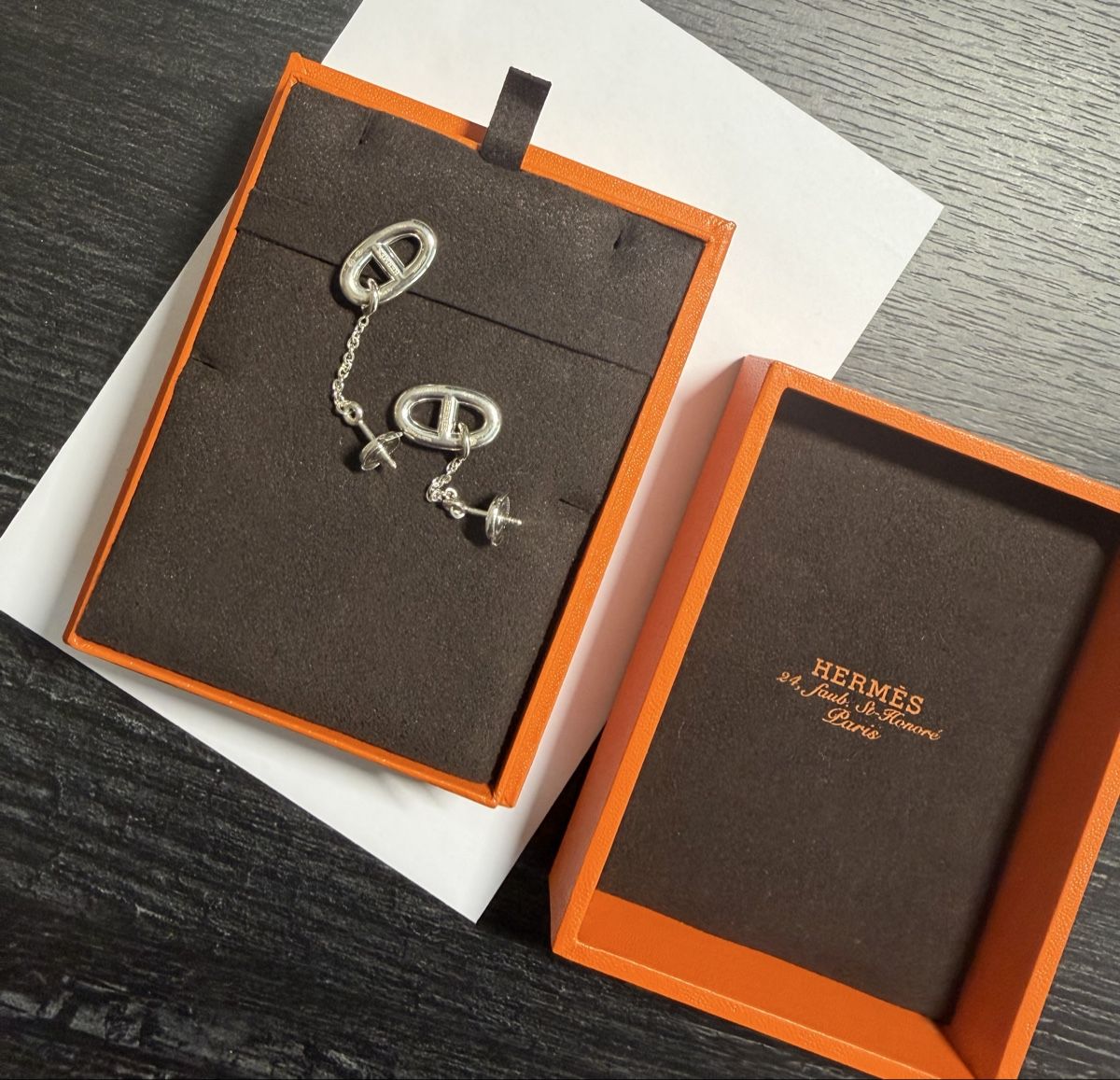 Hermès Orecchini pendenti & Orecchini a lobo: HERMÈS Ohrringe Farandole  – Nuovo (secondo la descrizione) da Pfäffikon SZ venduto da happy.life 2