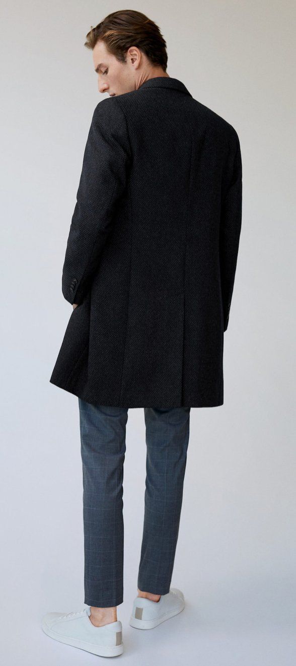 Mango Cappotti: Mango Wintermantel Navy Blue Grösse L – Nuovo (secondo la descrizione) da Regensdorf venduto da TedK 7