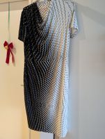 Kleid, Schwarz-Weiss, Gr 42/neuwertig