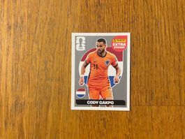 🥈 Panini WM 2026 Cody Gakpo 🥈 Extra Sticker Silber