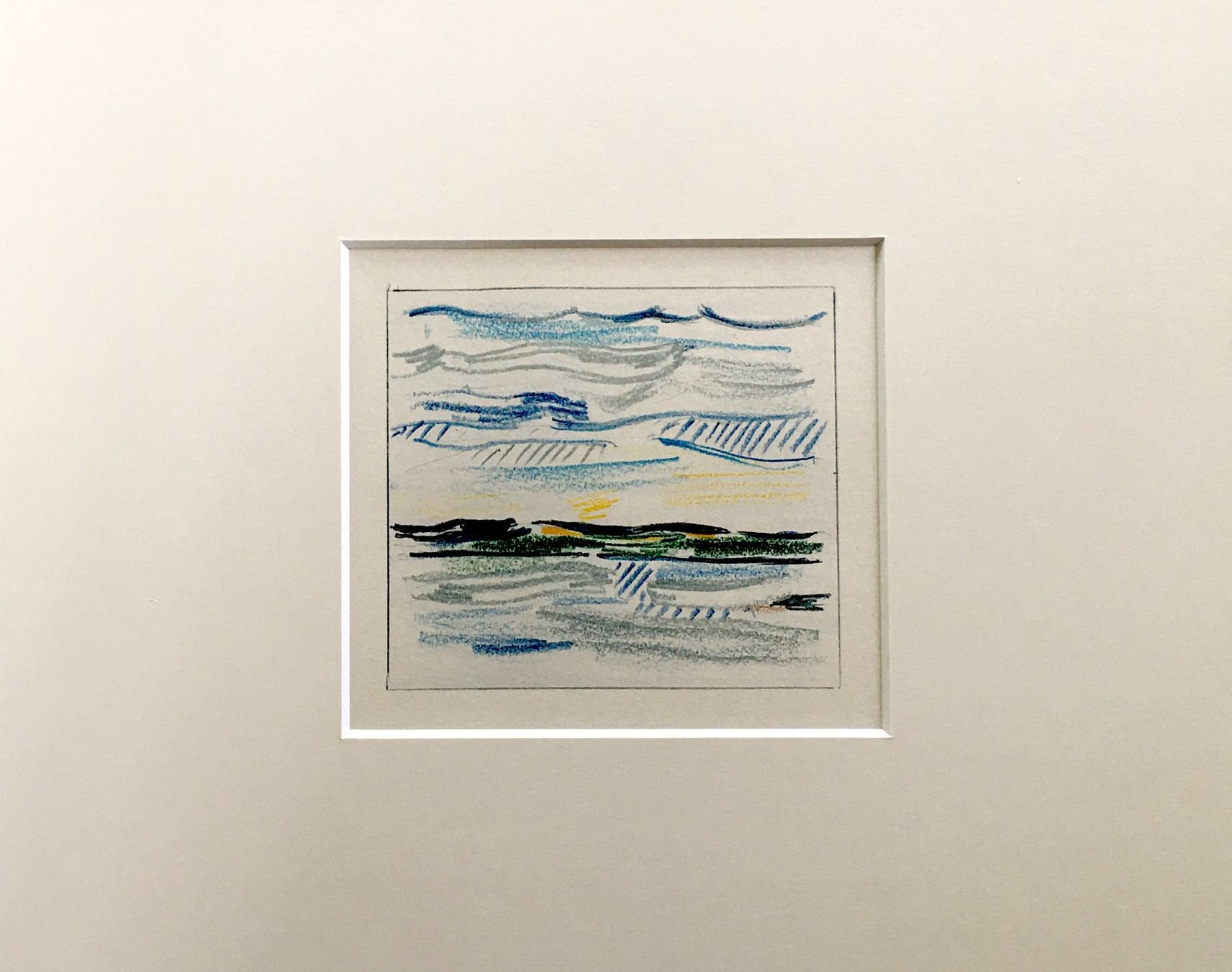 Grafica & Litografie: ROY LICHTENSTEIN "SKY, LAND, AND WATER" – Usato da Nennigkofen venduto da Sommersonnen 1