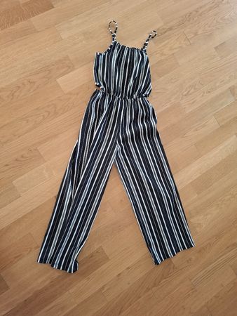 C&A Sommer Jumpsuit, gestreift, Gr. 134 - Top Zustand!