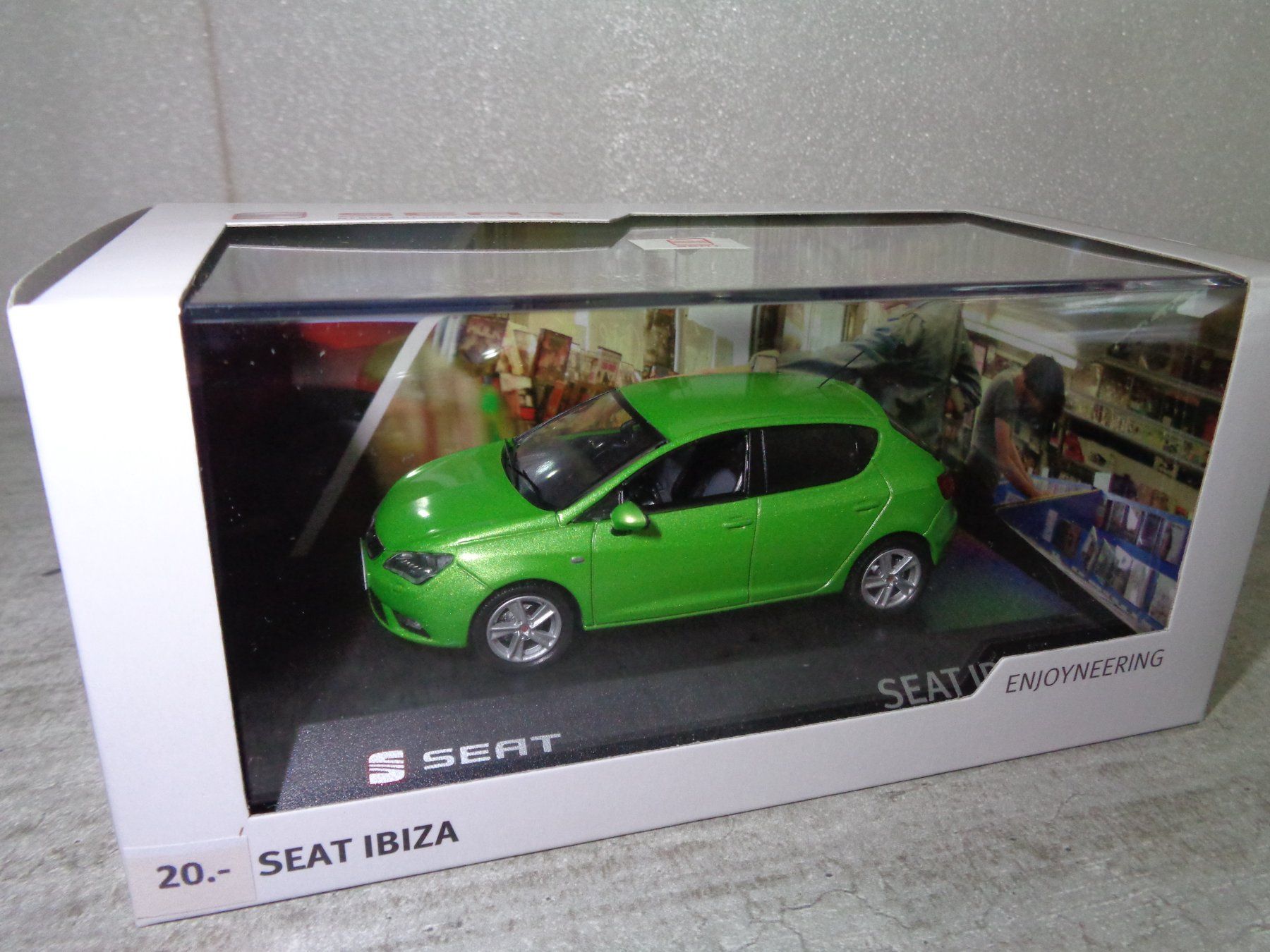Seat Modellautos: Seat 1:43 Seat Ibiza – Neu und originalverpackt aus Reconvilier von rallycar
