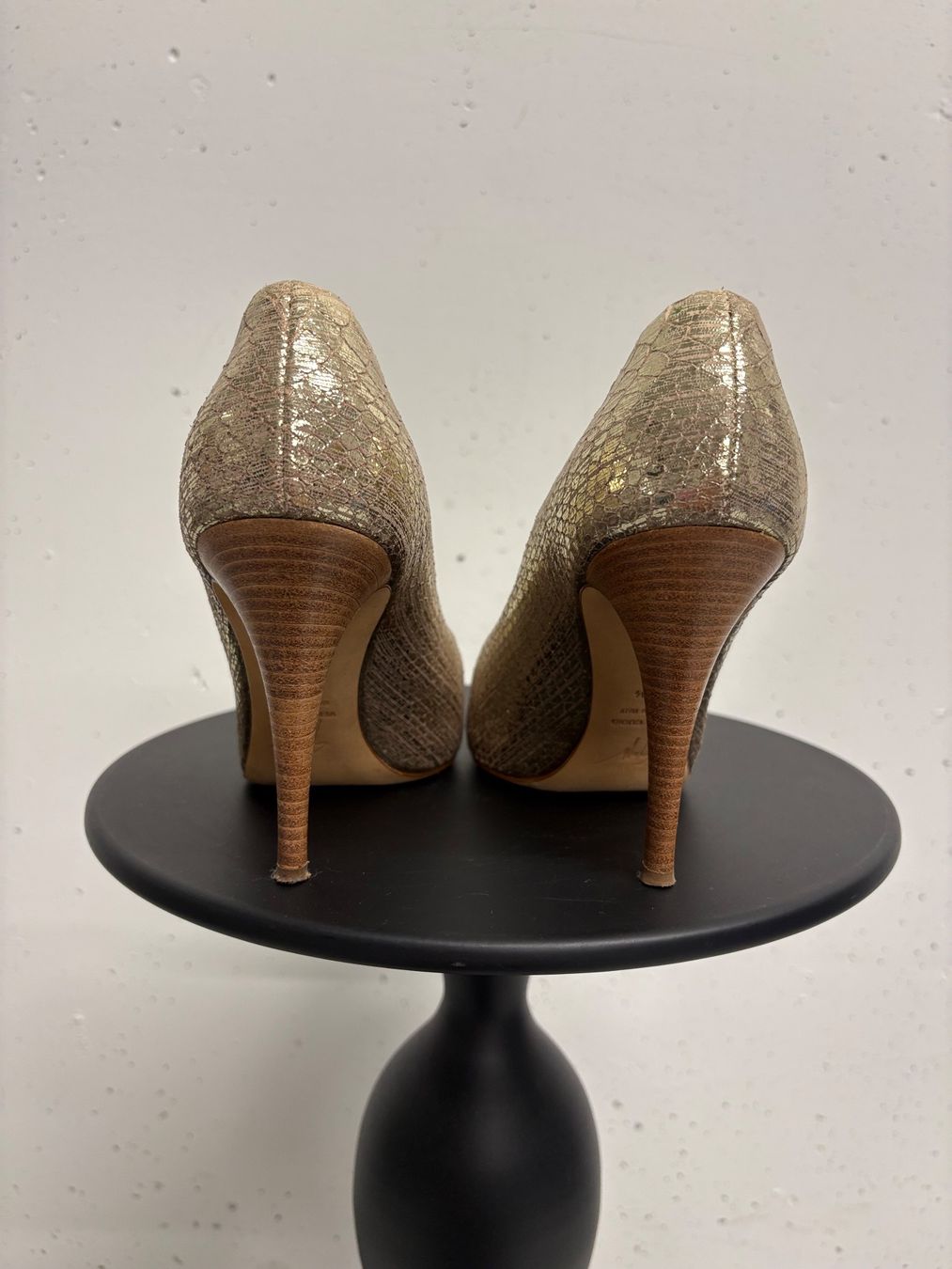 Zanotti Scarpe da donna: Giuseppe Zanotti Pumps Gold Gr. 37.5 Python Optik 11cm Leder – Nuovo (secondo la descrizione) da Regensdorf venduto da secondchancefashion 3