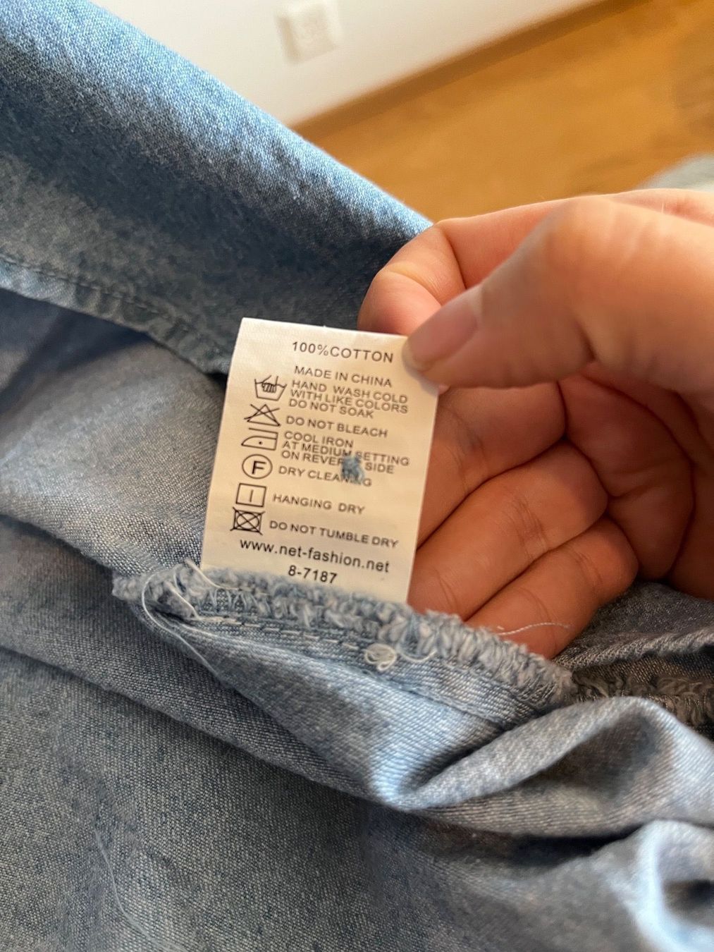 Vestiti: Jeanskleid mit Spaghettiträgern 36 – Nuovo (secondo la descrizione) da Zürich venduto da car_cr6w 3