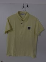 Stone Island Poloshirt gelb Slim Fit Grösse L top Zustand