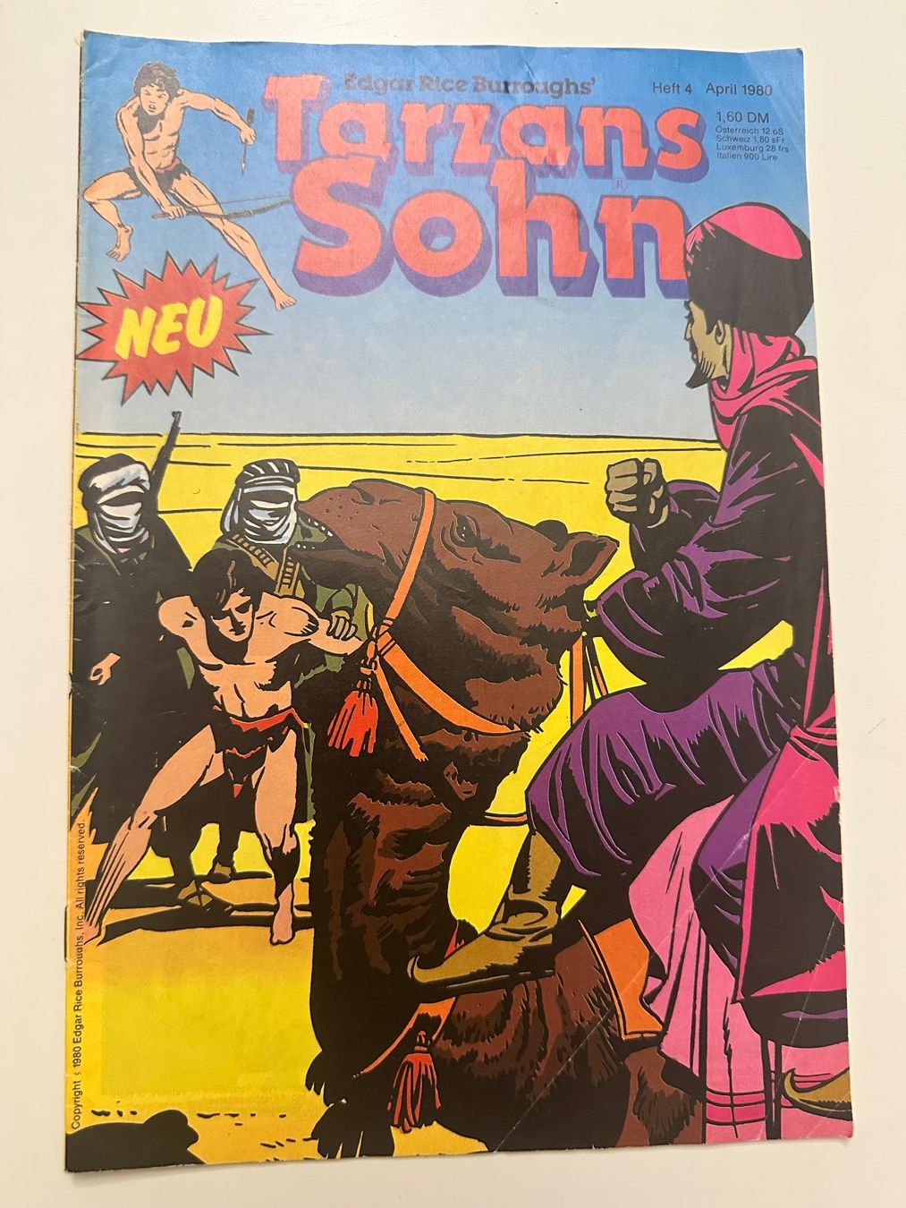 Fumetti: Tarzans Sohn Heft 4 – Usato da Münsingen venduto da Ganjam