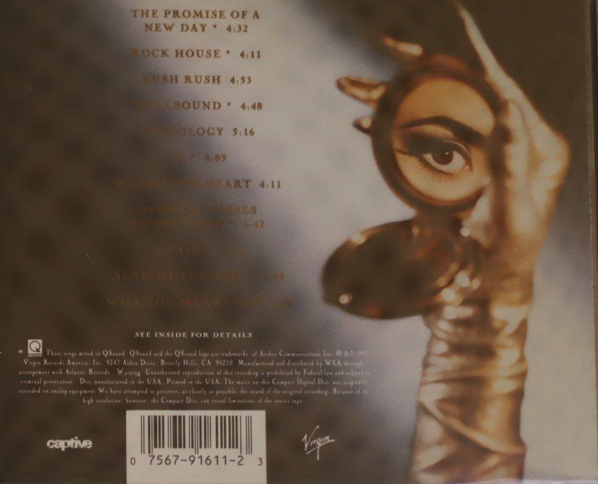 CD: Paula Abdul – Spellbound – Usato da Luzern venduto da CONTENTI 2